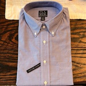 Jos. A. Bank Blue and Purple Men's Shirt